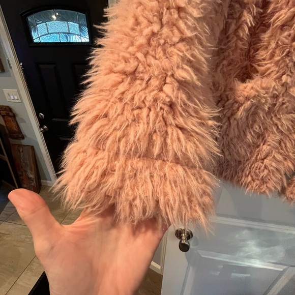 Knapp Studio Pink Fluffy Jacket - Small - Picture 2 of 6